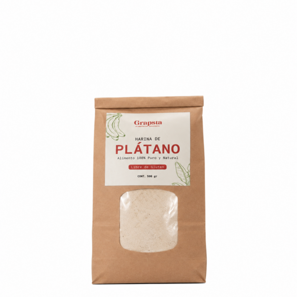 HARINA DE PLATANO 500g