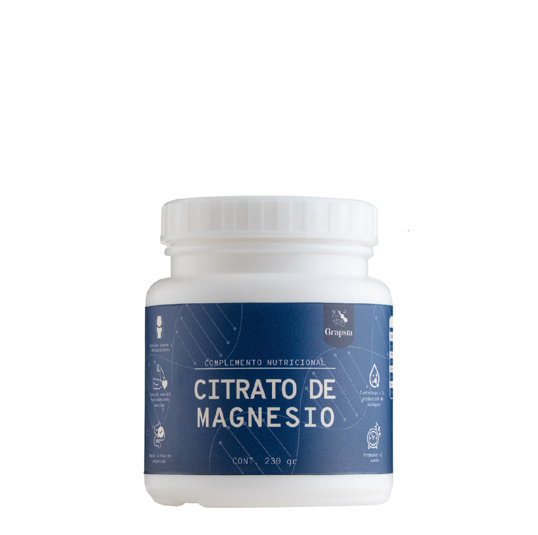 CITRATO DE MAGNESIO EN POLVO 230g