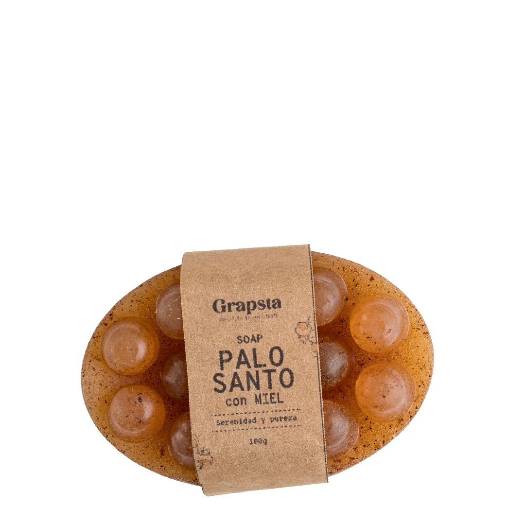 JABON DE PALO SANTO CON MIEL